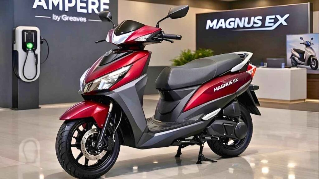 Ampere Magnus EX 2026 Launch Stylish Design Strong Performance and Efficient Battery Range