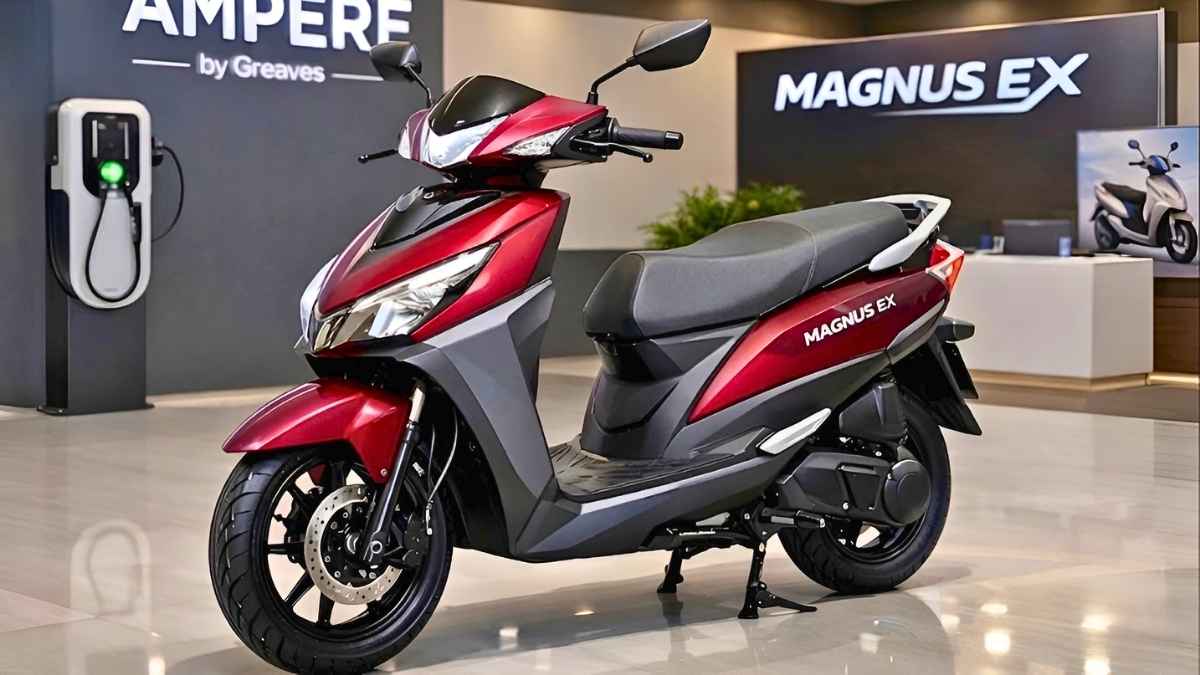 Ampere Magnus EX 2026 Launch Stylish Design Strong Performance and Efficient Battery Range