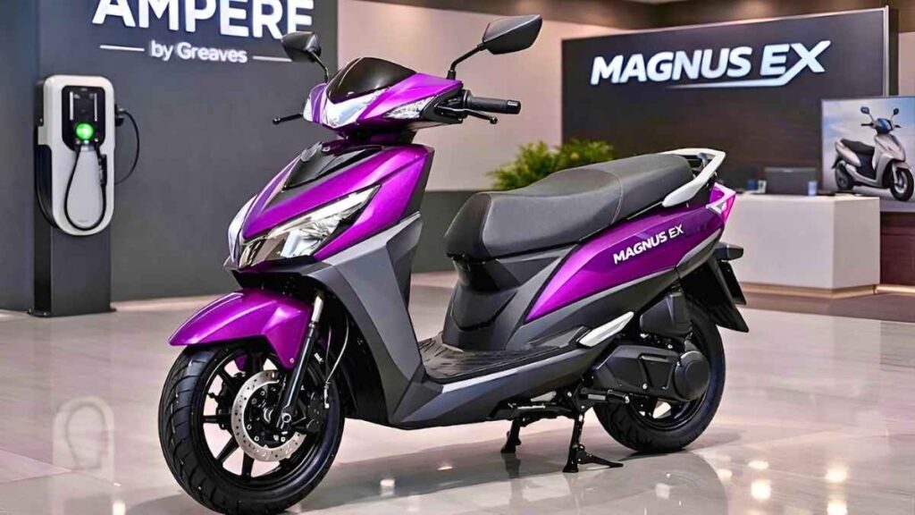 Ampere Magnus EX 2026 Powerful Electric Scooter with Long Range Mileage