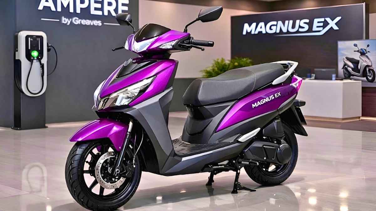 Ampere Magnus EX 2026 Powerful Electric Scooter with Long Range Mileage