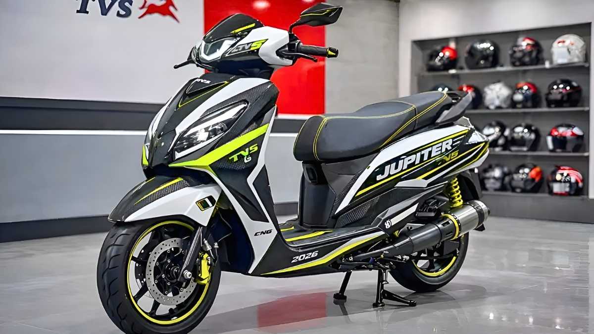 TVS Jupiter CNG 2026 Review High Mileage Smart Urban Styling And Reliable Engine